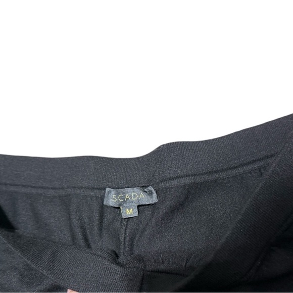 ESCADA Black High Waist Knit Pants Size M - Picture 2 of 8